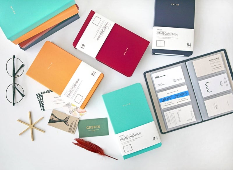 INDIGO Prism Name Card Book - Business Card Holder, Organizer, Instax Mini Photo Album (Mint) - Image 3